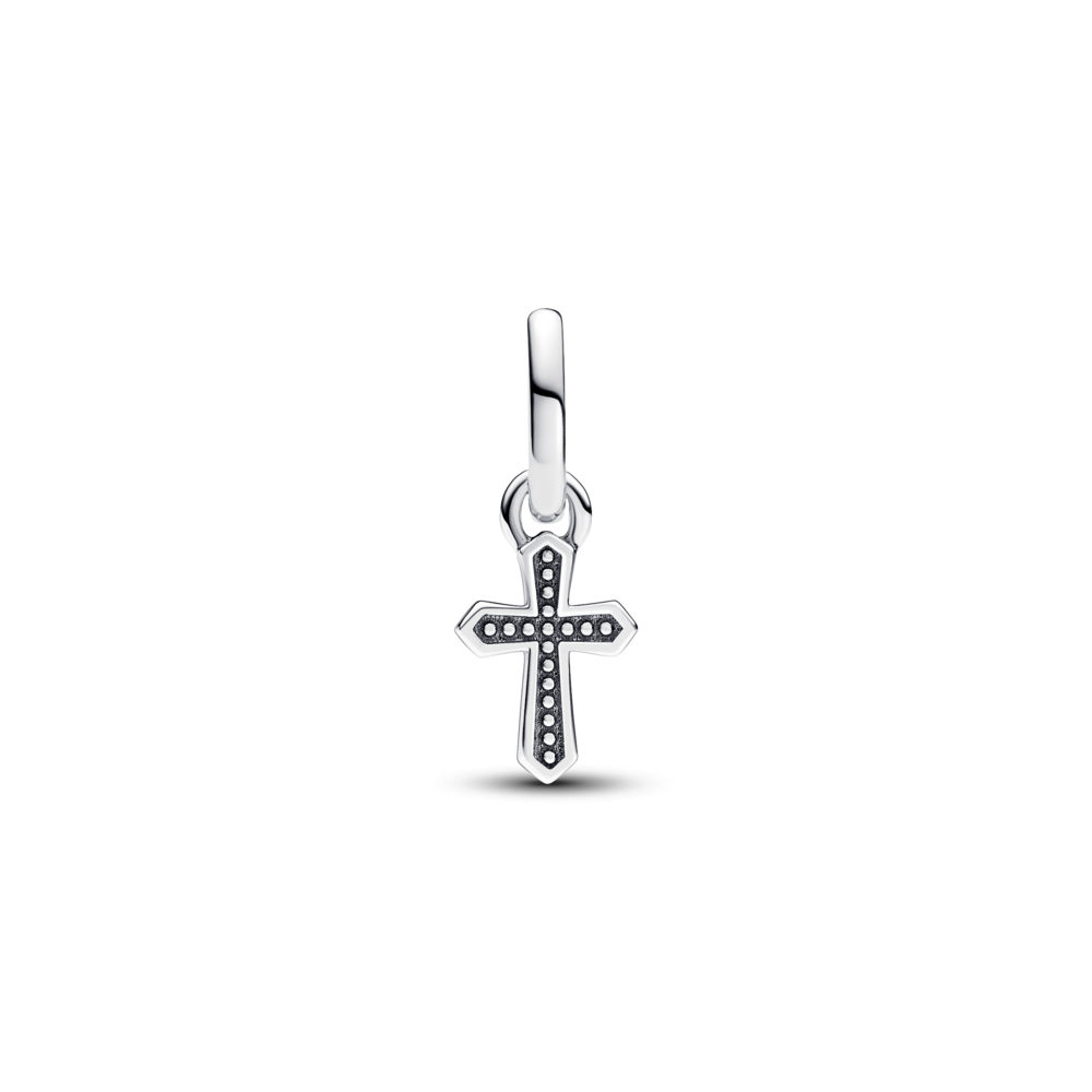 Mini talisman de tip pandantiv cu cruce strălucitoare Pandora ME