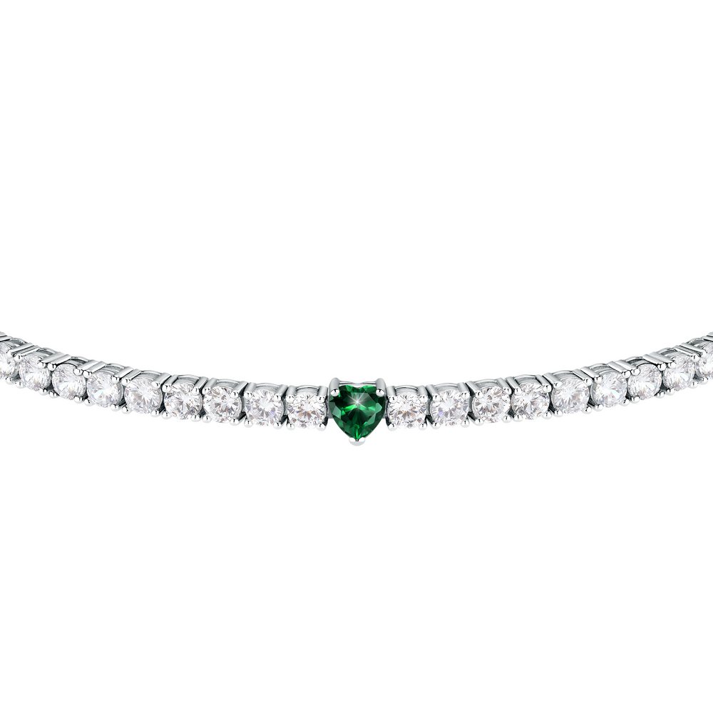 Brățară Tesori tennis Emerald, ajustabilă de 16 cm + 3 cm, Morellato