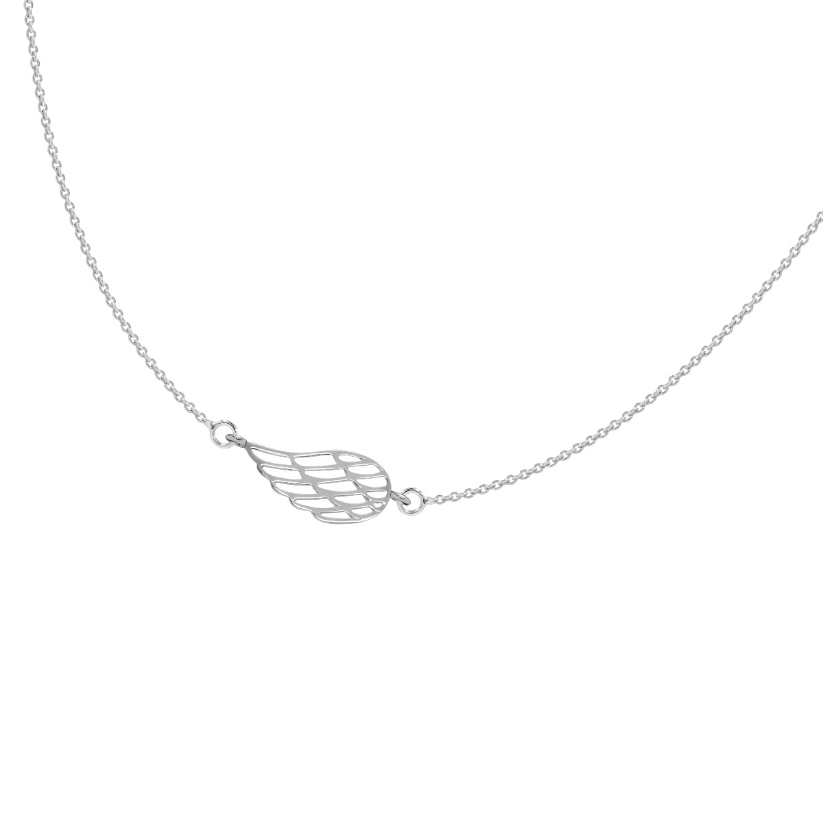 Colier cu aripă de înger, din argint 925, Lilou