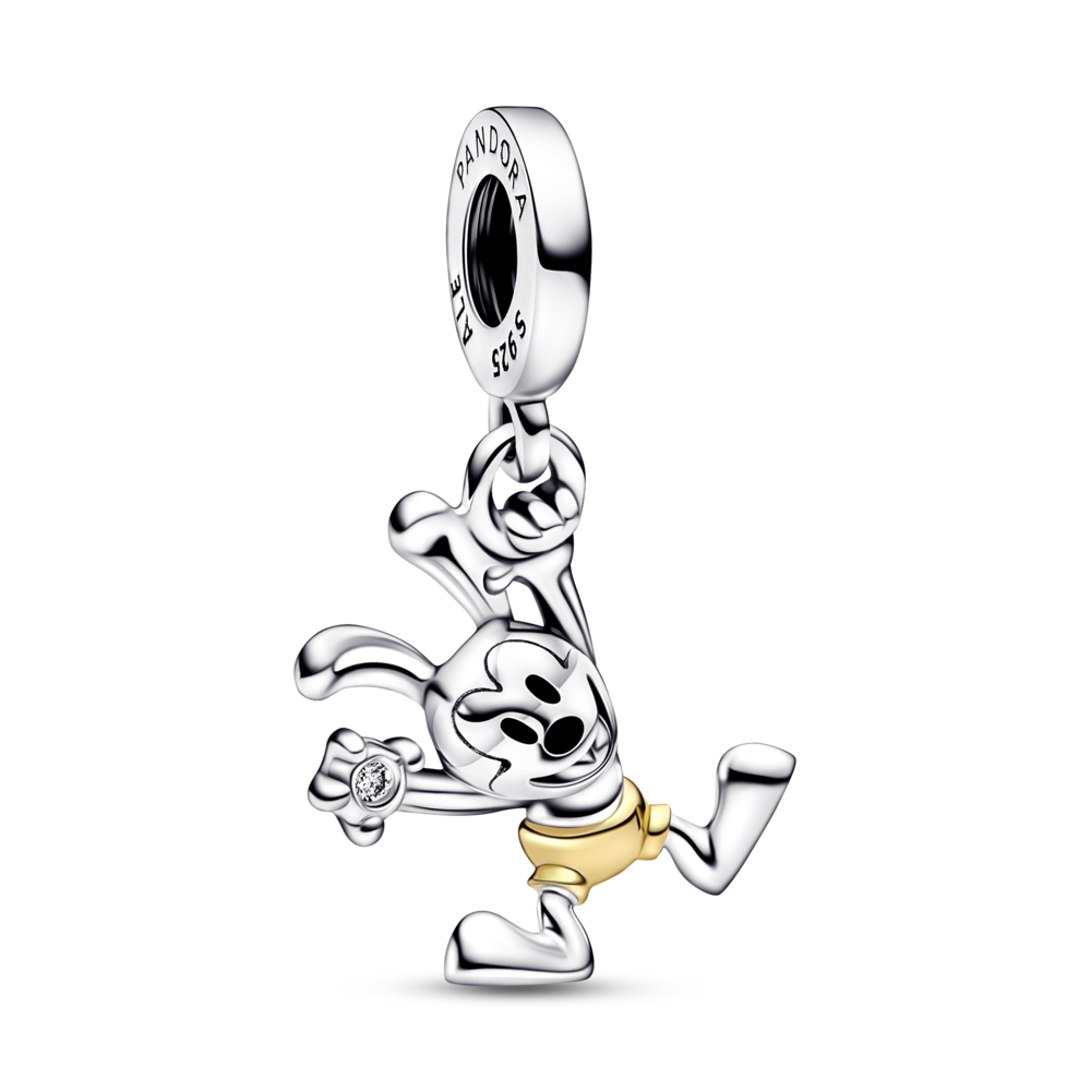 Talisman de tip pandantiv Oswald aniversarea Disney cu numărul 100
