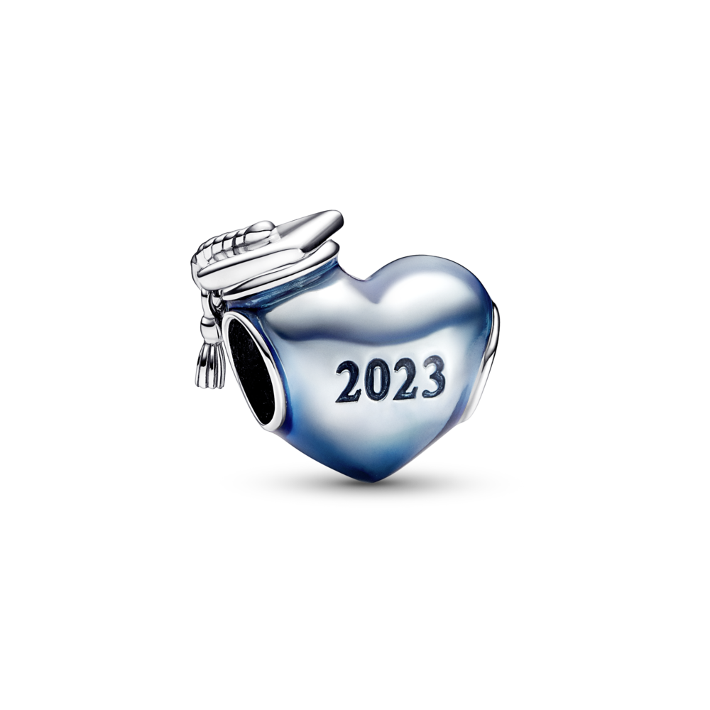 Talisman cu inimioară albastră pentru absolvire 2023