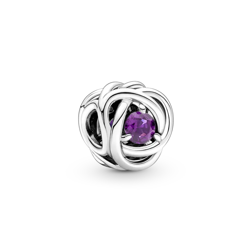 Talisman cu cerc al eternitii violet