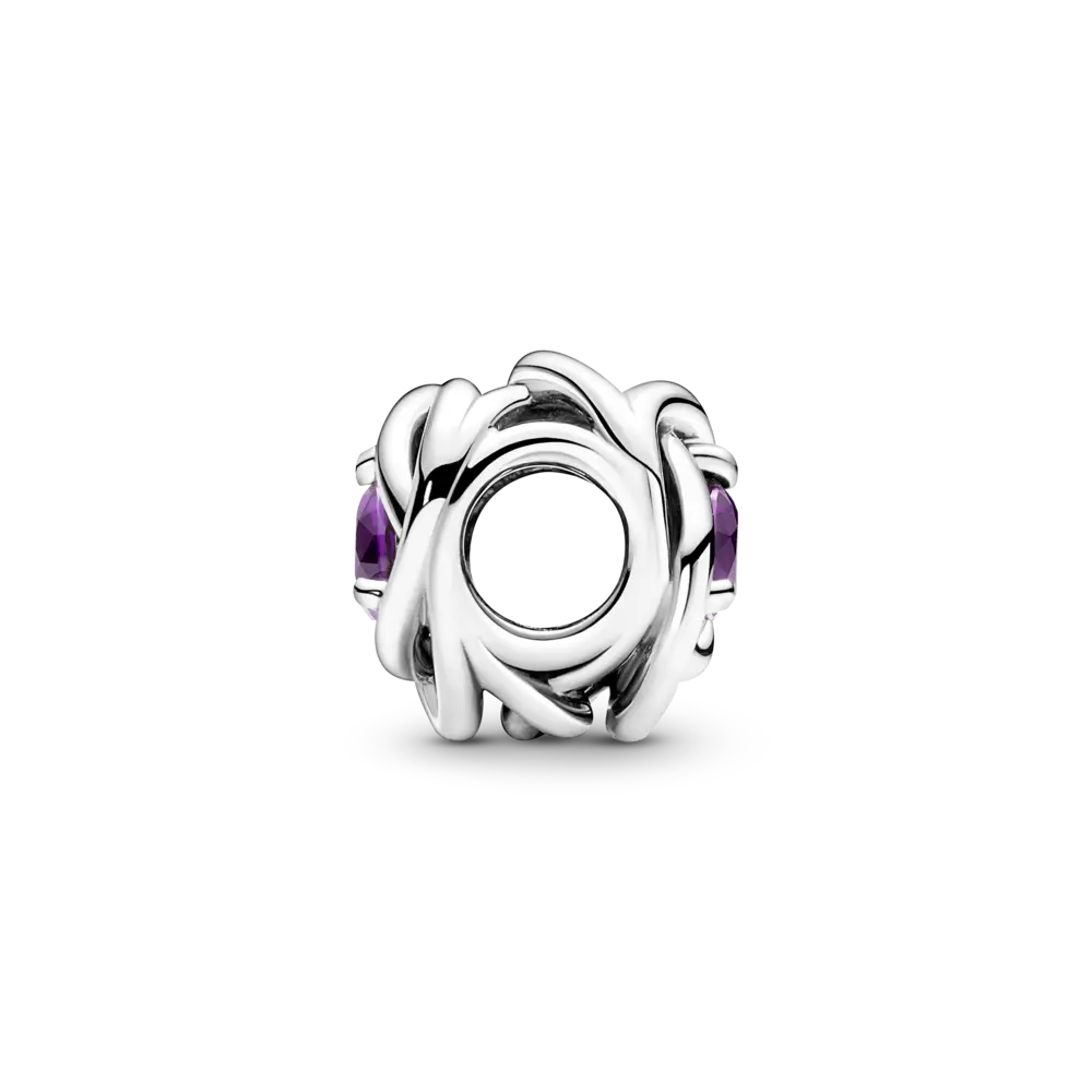 Talisman cu cerc al eternitii violet
